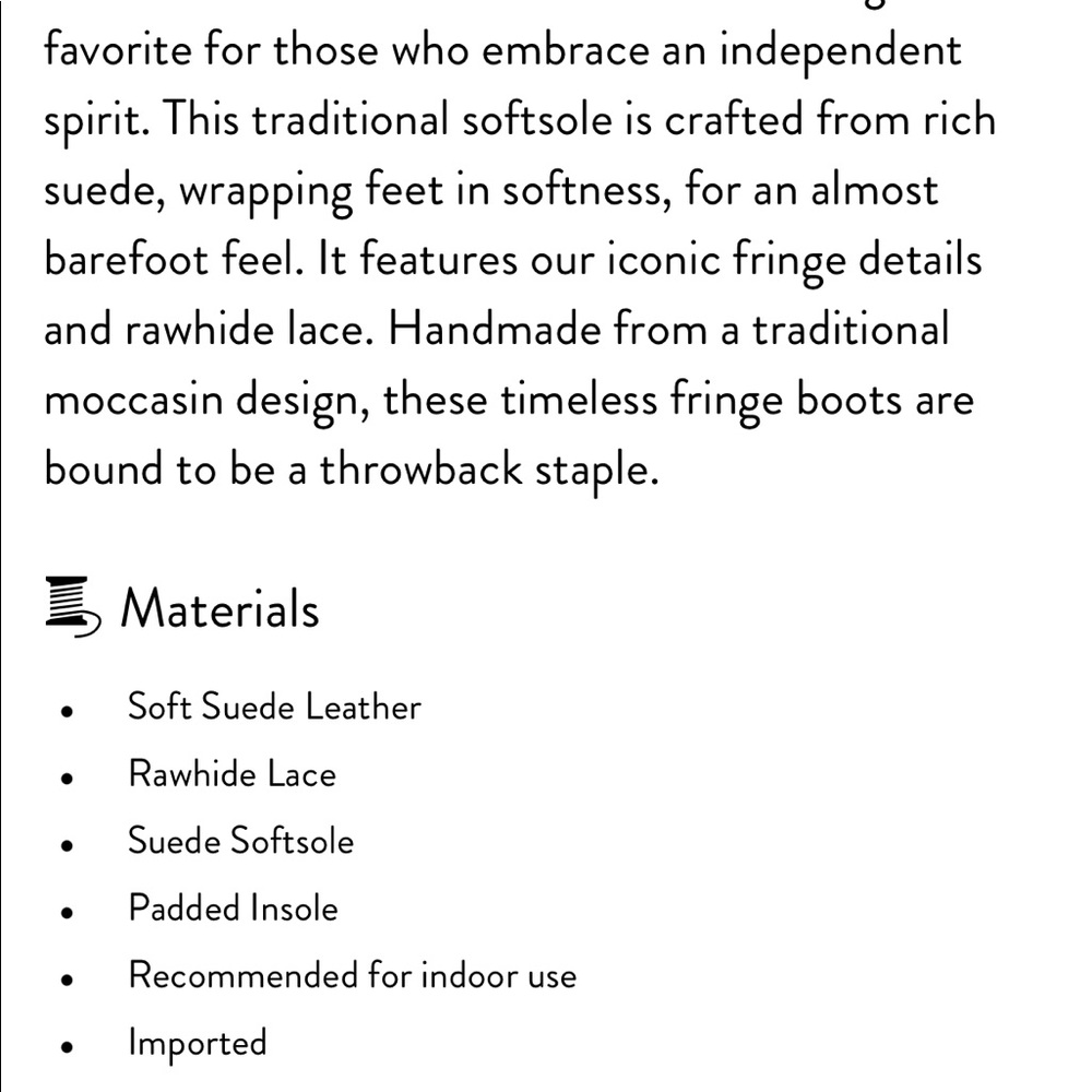 Minnetonka Men’s classic fringe softsole boot - Picture 5 of 5